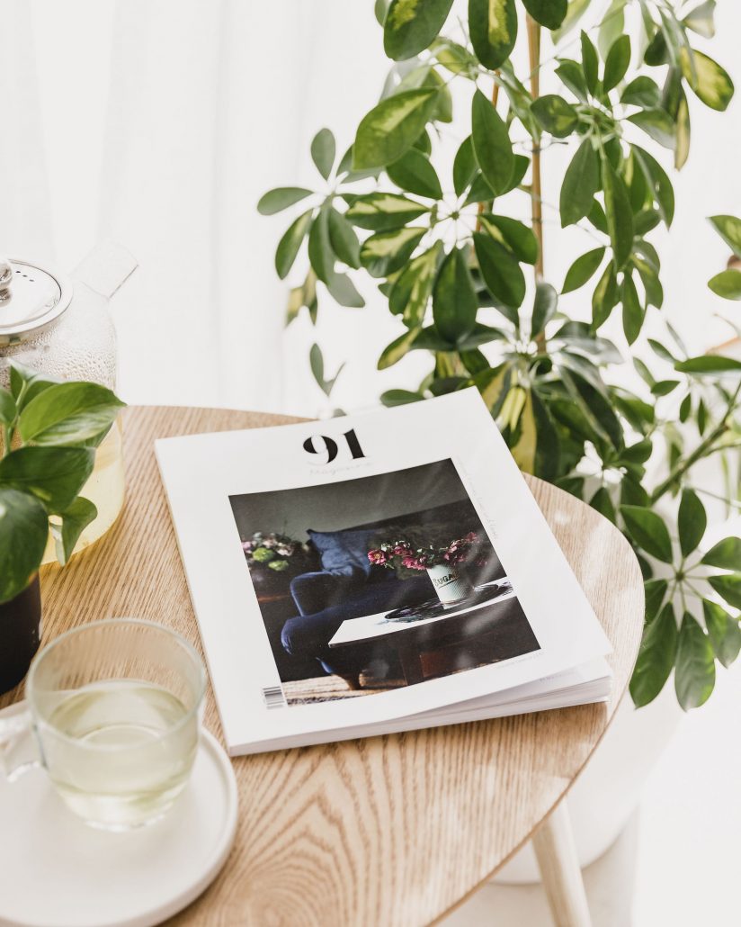91 Magazine is an independent interiors & lifestyle magazine. founded by editor Caroline Rowland.