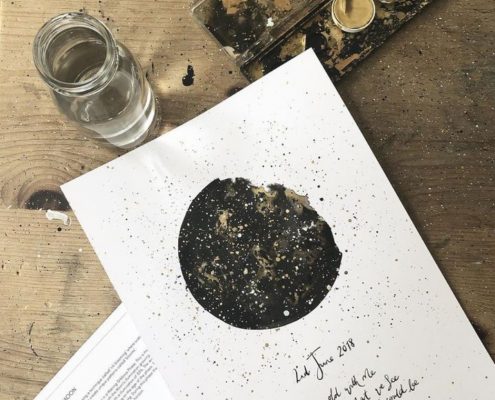 Creative Chat with Curly Carrot - Emma Waylett from Lovely Ink - brushlettering, ink illustrations and prints
