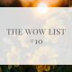 WOW list 10 - What we loved in June - by Curly Carrot