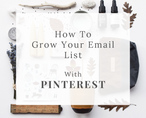 Grow your mailing list with Pinterest by Curly Carrot