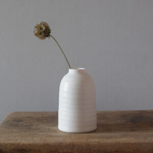 Porcelain Vase by KT Robbins Ceramics - Sustainable gift guide by Curly Carrot