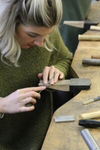 Jewellery classes at The Quarterworkshop in Birmingham - Sustainable gift guide by Curly Carrot